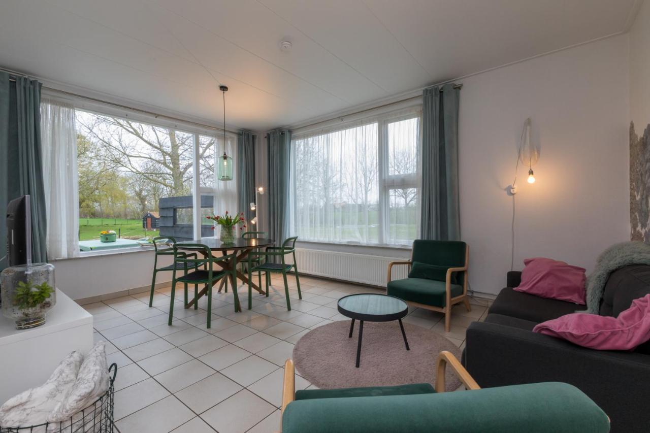 Welcome In - Beneden Appartement Kon Emmaweg 6, Vrouwenpolder Dış mekan fotoğraf